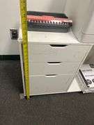 3-drawer file cabinet 31" x 16" x 24"