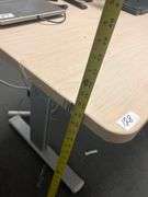 Steelcase AMQ height-adjustable desk 58" x 29" x 34"
