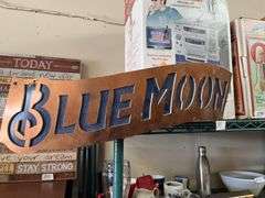 Blue Moon Brewing Company decorative wall piece