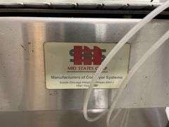 Mid States Corp stainless steel  automatic pressure overflow liquid filling machine