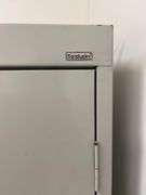 Sandusky two-door steel storage cabinet 36" wide