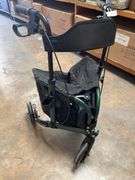3-wheel rollator walker