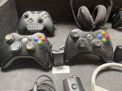 Microsoft Xbox 360 wireless controller.