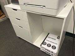 3-drawer file cabinet 31" x 16" x 24"