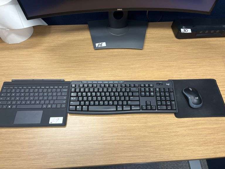 WIRELESS DEVICES INCLUDING LOGITECH K270 KEYBOARD, M185 MOUSE, AND TABLET KEYBOARD