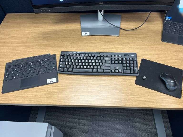 WIRELESS DEVICES INCLUDING LOGITECH K270 KEYBOARD, M185 MOUSE, AND TABLET KEYBOARD