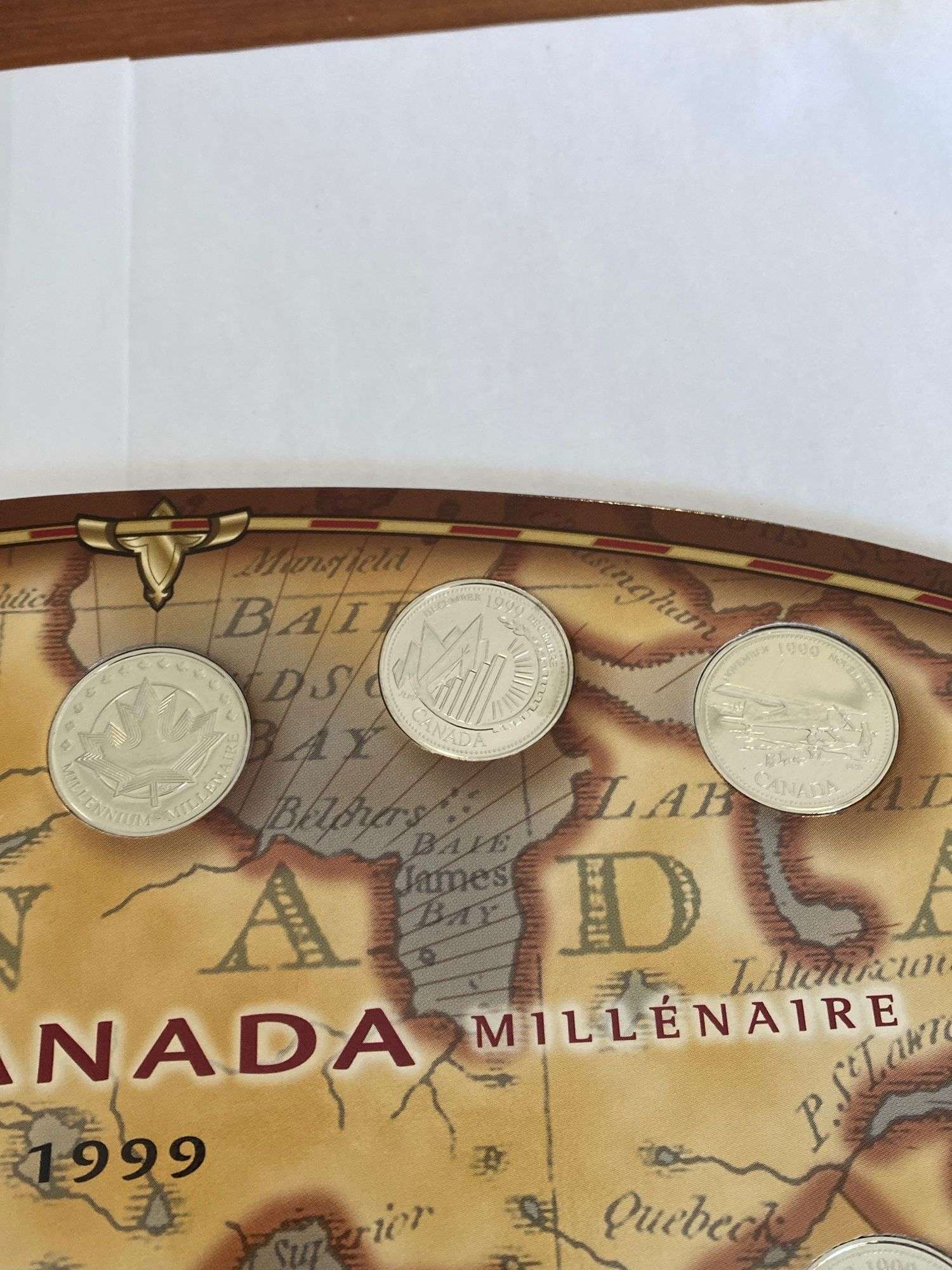 1999 Millennium Canada Coin Set - YAC Auctions
