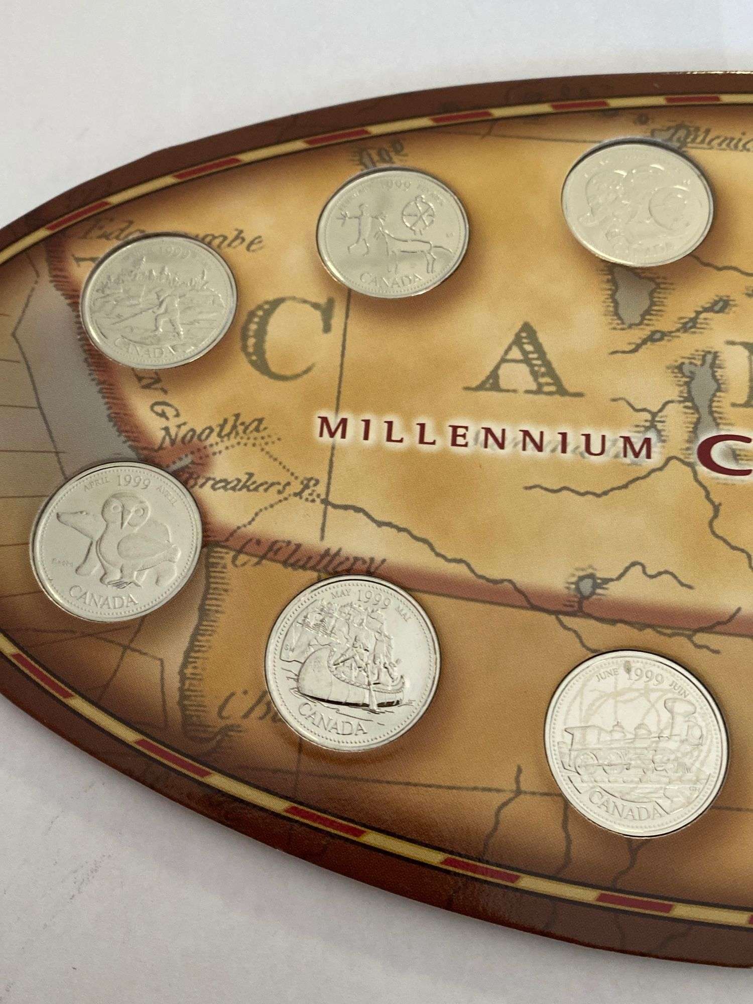 1999年発行のカナダ未流通コインセット 1999 OH! CANADA! UNCIRCULATED COIN SET | eBay