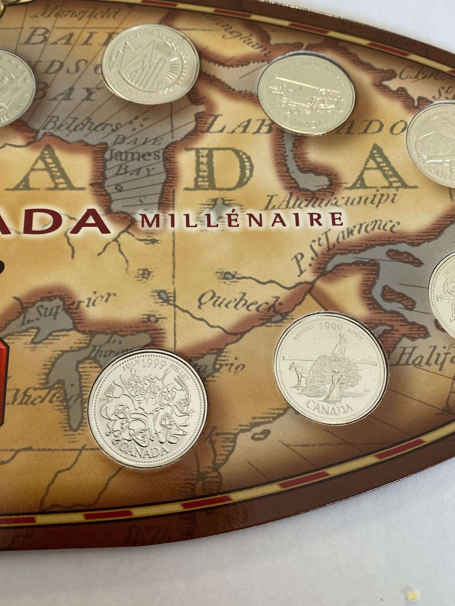 1999 Millennium Canada Coin Set - YAC Auctions
