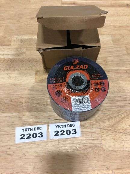 2PCS METAL 25PK GRINDING DISCS STEEL CUTTING 4.5"