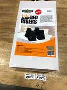 4PCS 8" BED RISERS