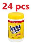 24PCS WIPE OUT ANTI-BACTERIAL WIPES 80 WIPES