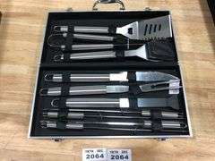 18PCS STAINLESS STEEL BBQ SET