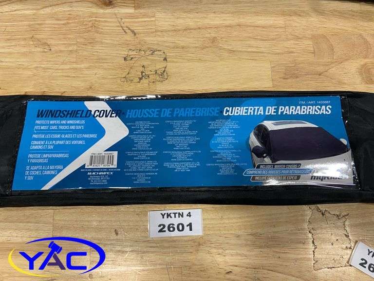 4 POLAR EXTREME WINDSHIELD COVER WITH SODE COVERS YAC Auctions