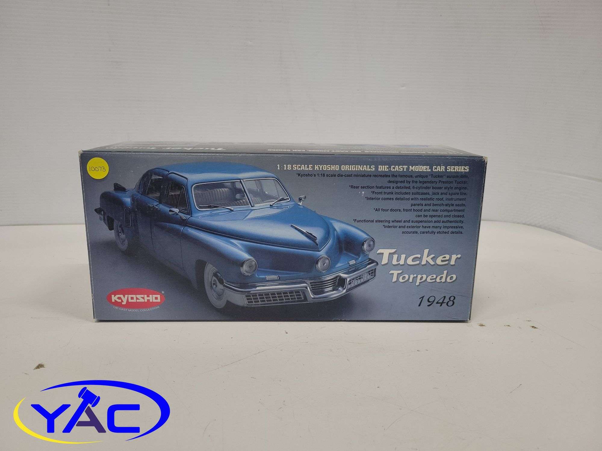 1948 Kyosho Originals Tucker Torpedo - Scale 1:18 - YAC Auctions