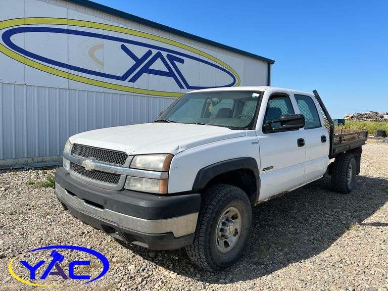 2004 CHEVROLET SILVERADO 3500 CREWCAB 4WD