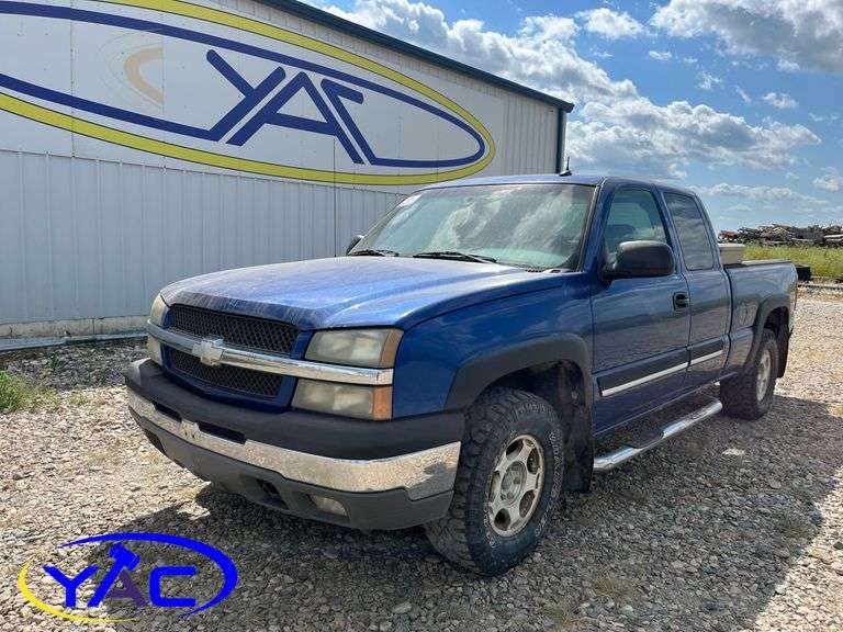 2003 CHEVROLET SILVERADO 1500 EXT CAB