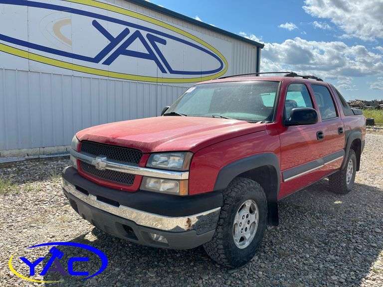 2003 CHEVROLET AVALANCHE 1500 4WD