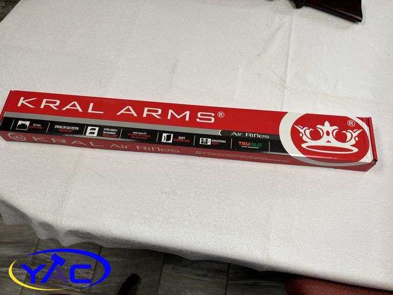 KRAL ARMS .177 CAL UNDER LEVER AIR RIFLE W/ NITRO PISTON (NEED PAL) H17801