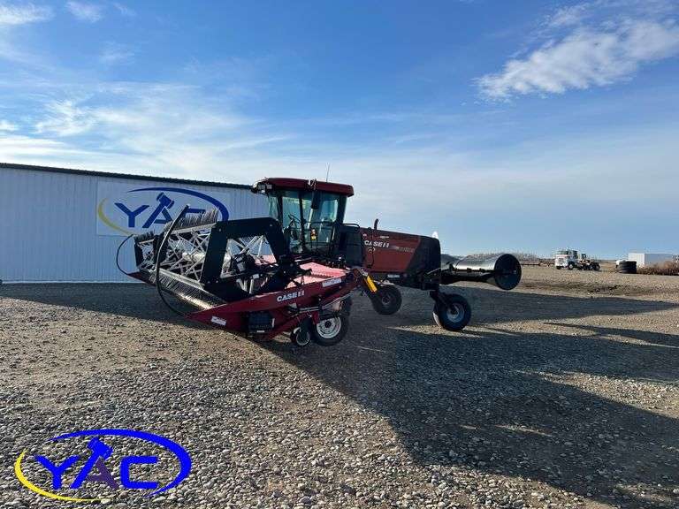 2008 CASE WD1203 SELF-PROPELLED SWATHER - YAC Auctions