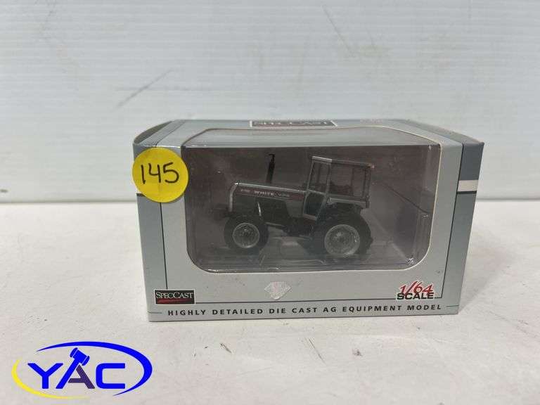 White 2-110 Tractor Red Stripe - 1:64 Scale
