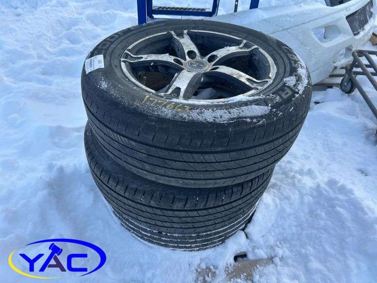 3- 215/65R16 Tires & Rims - YAC Auctions