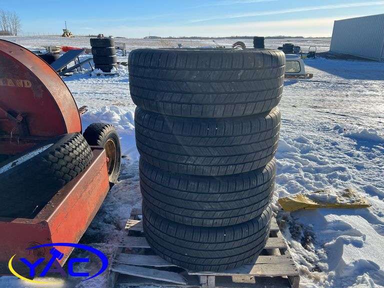 4 - Goodyear P275/55R20 Tires & Rims - YAC Auctions