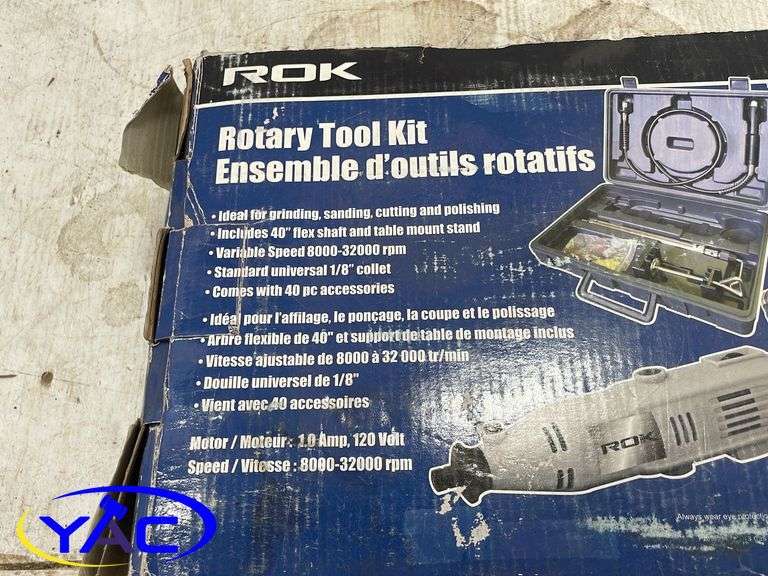 REK Rotory Tool Kit - YAC Auctions