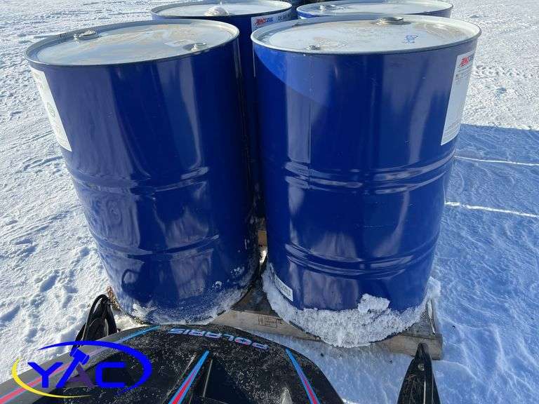 2- Empty Steel Barrels