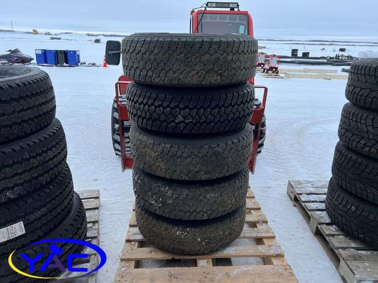 5 - 245/75R17 Tires & Rims - Off Jeep Gladiator - YAC Auctions