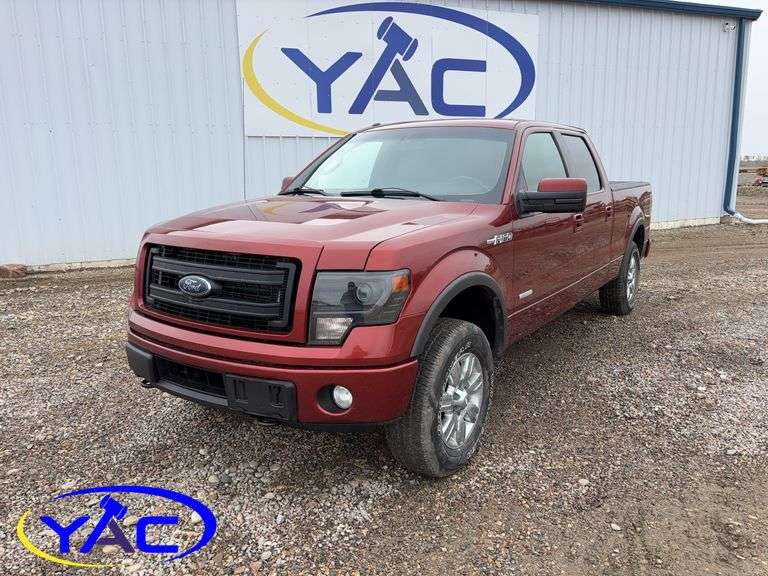 2014 FORD F150 SUPERCREW 4WD