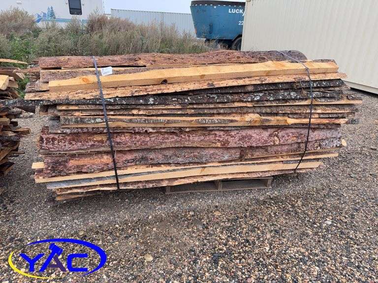 Approx. 1 Cord Of Spruce Firewood Slabs