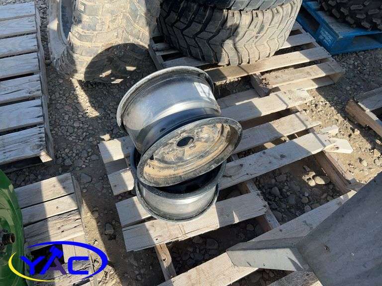 2 - Kubota Rims for Side By Side - YAC Auctions