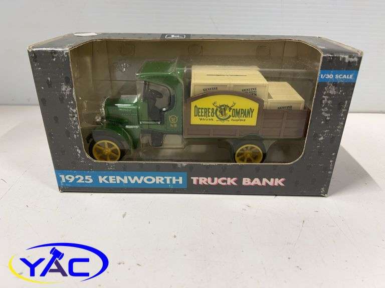 1925 Kenworth John Deere Truck Bank  - 1:30 Scale
