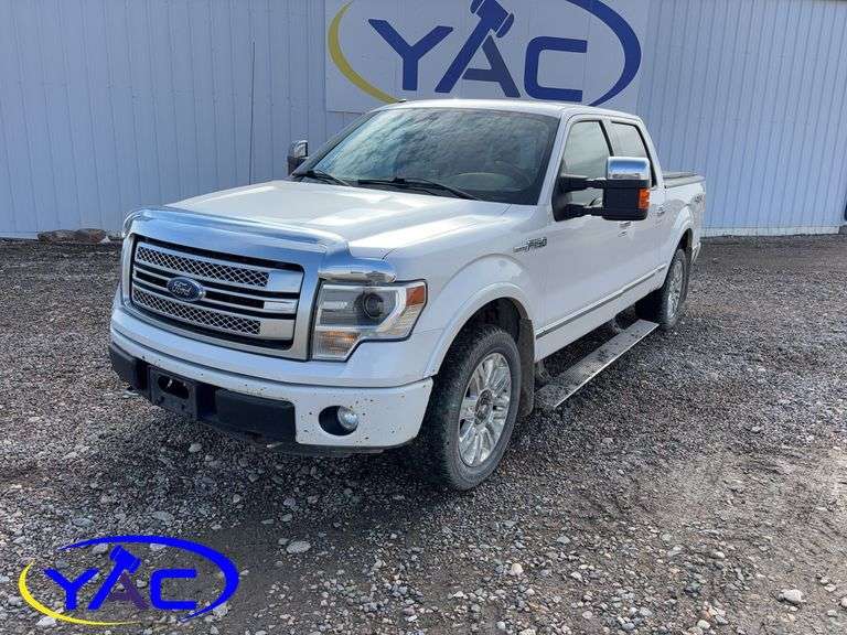 2014 FORD F-150 PLATINUM SUPERCREW 4WD