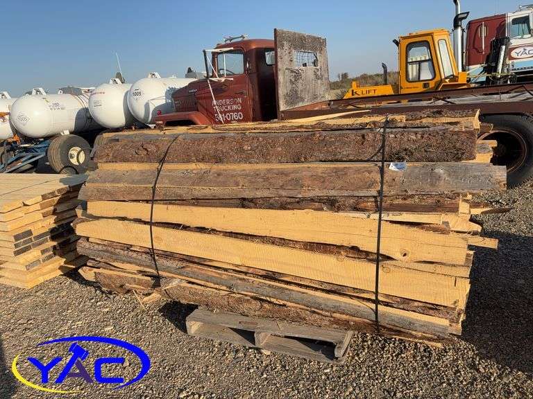 Approx. 1 Cord Spruce Firewood Slabs