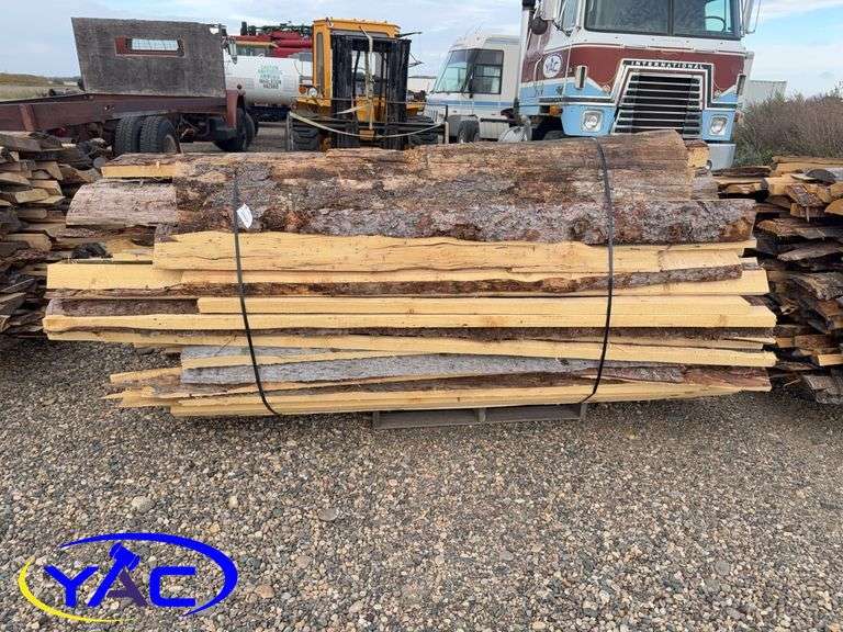 Approx. 1 Cord of Spruce Slabs