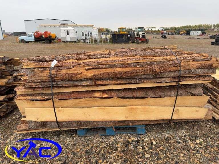 Approx. 1 Cord Of Spruce Firewood Slabs