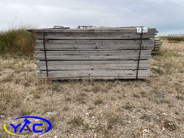 Lift Of Weathered Plank Boards