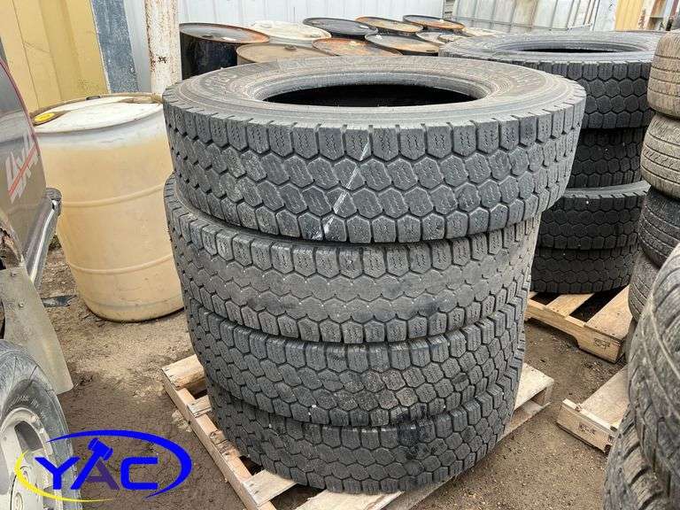 4- 11R24.5 Tires