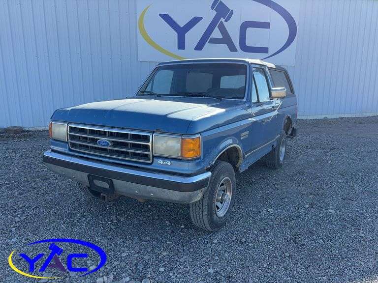 1991 FORD BRONCO 4WD