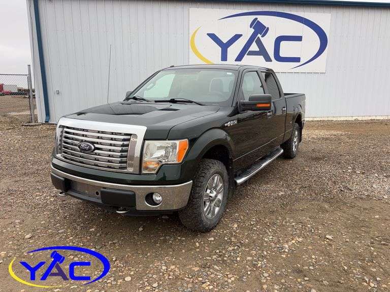2012 FORD F150 SUPERCREW 4WD