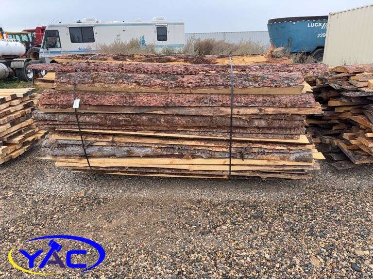 Approx. 1 Cord Of Spruce Firewood Slabs