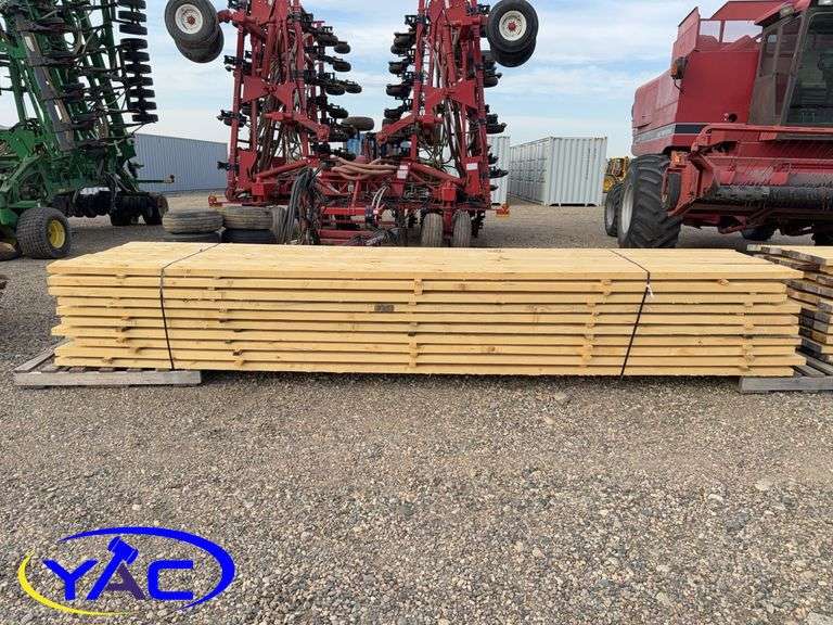 Rough Lumber 2" x 6" x 16' Spruce Planks Approx. 70 Pcs. Per Lift