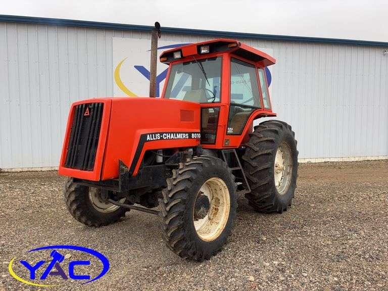 1983 ALLIS CHALMERS 8010 FWA TRACTOR W/ LOADER