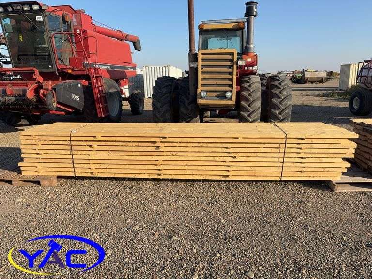 Rough Lumber 2" x 6" x 16' Spruce Planks Approx. 70 Pcs. Per Lift