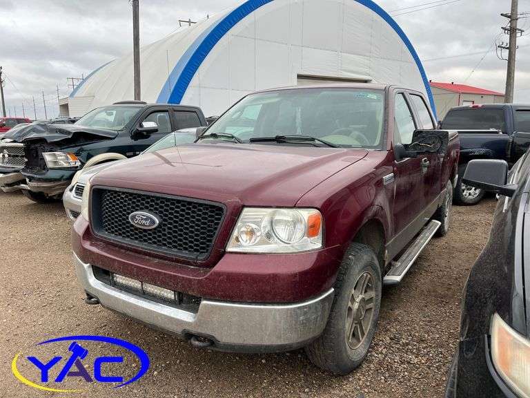 2005 FORD F150 SUPERCREW 4WD