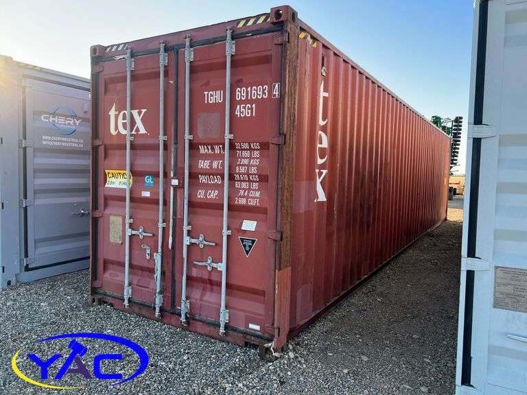 40' High Cube Sea Container