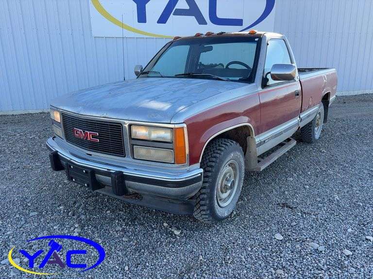 1990 GMC SIERRA 1500 REG CAB 4WD
