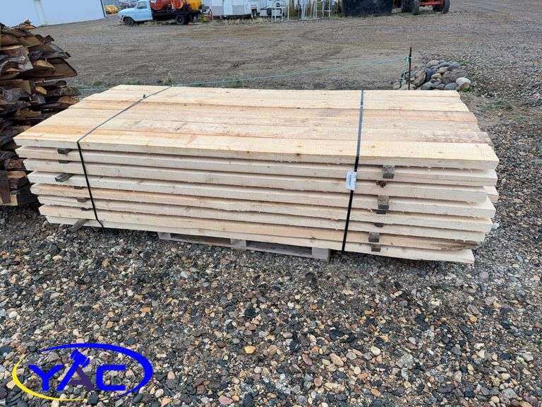 Rough Lumber 2" x 6" x 8' Spruce Planks Approx. 56 Pcs. Per Lift